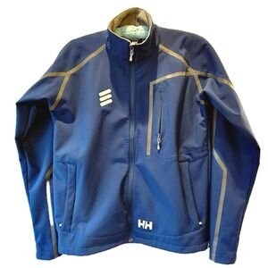 Helly Hansen Ericsson Race Team Softshell Jacket Men Small Navy Sailing Boating